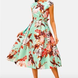 Eshakti Quincy Dress Multicolor Size 12 NWOT